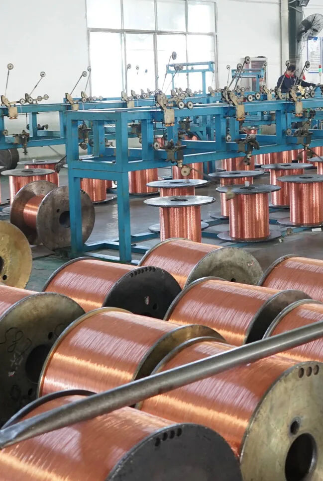 HONGYUAN Copper Wire Production & Coiling